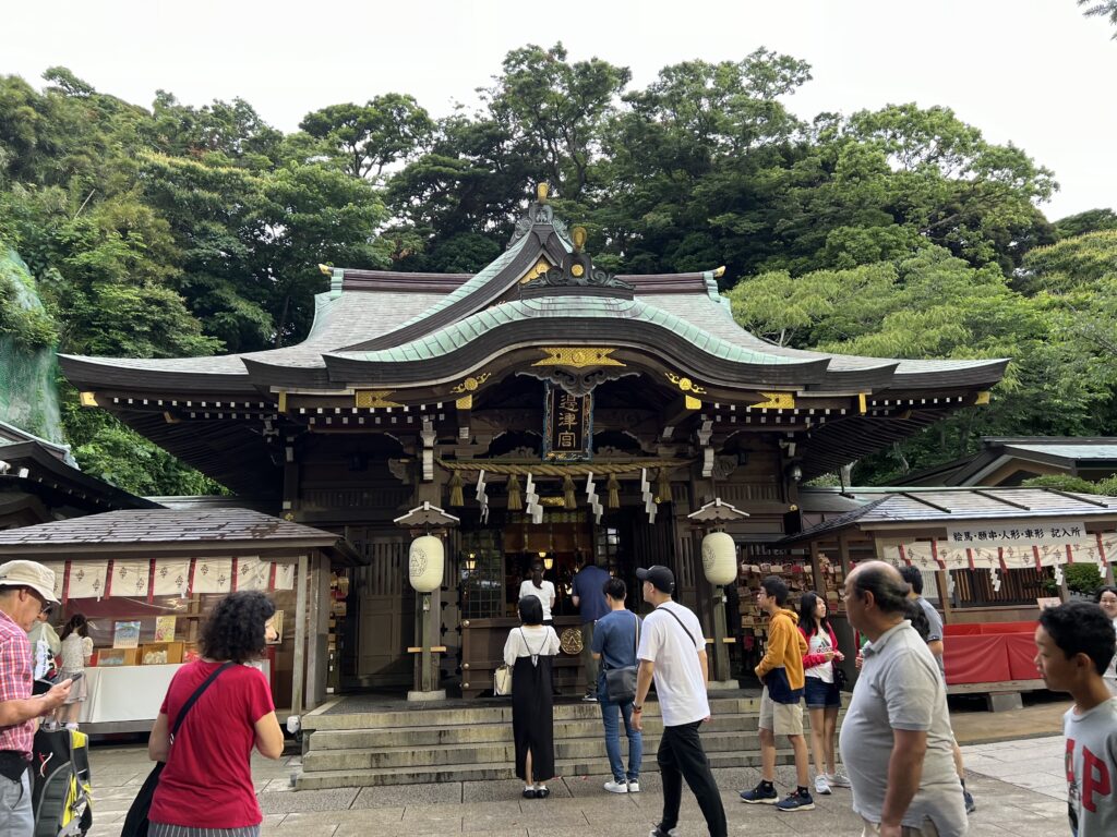 江島神社-邊津宮、中津宮、奧津宮