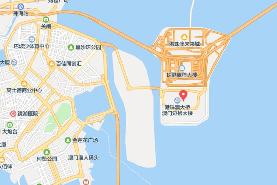 香港去澳門_澳門口岸位置