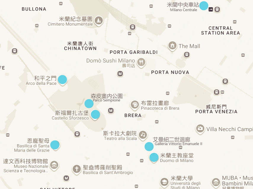 米蘭自由行_景點